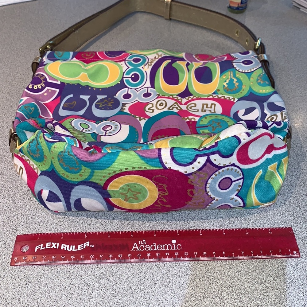 Coach Poppy Pop C Graffiti Shoulder bag - Picture 12 of 14